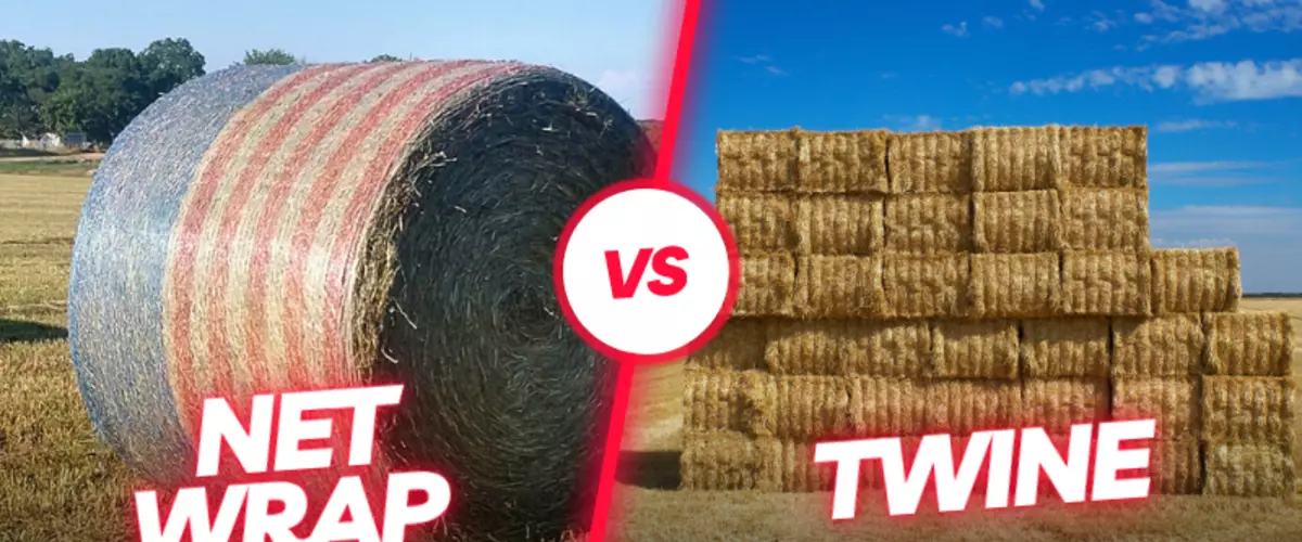 Net wrap vs twine: which is better for hay stor...