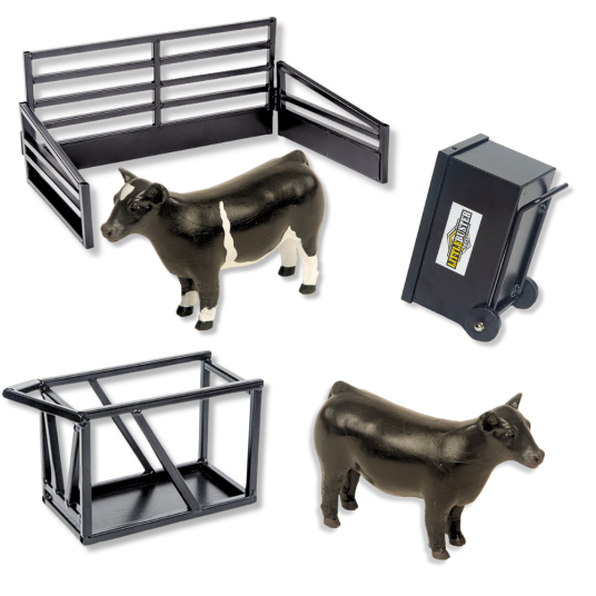 Little Buster Show Cattle Deluxe Display Bundle with Champion Steers - SAVE 15%