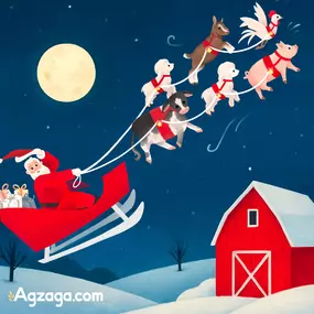 Exclusive Farm Animal Advent Calendar | Lifelike 25-Figure Countdown Box